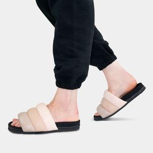 ROAM PUFFY SANDALS NUDES VEGAN LEATHER Size 9 (Recommend best fit Size 8.5)
